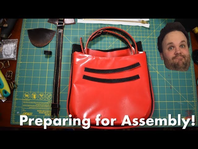 LV Handbag Restoration: Part 4: Sewing, Painting and Screwing Up!