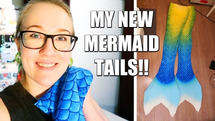 My New Mermaid Tails - Sewing My Second Tail
