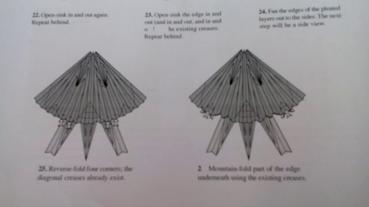Origami bull moose (Robert J Lang) tutorial and diagrams!!!