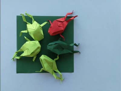 Origami Frog - Origami Kurbağa