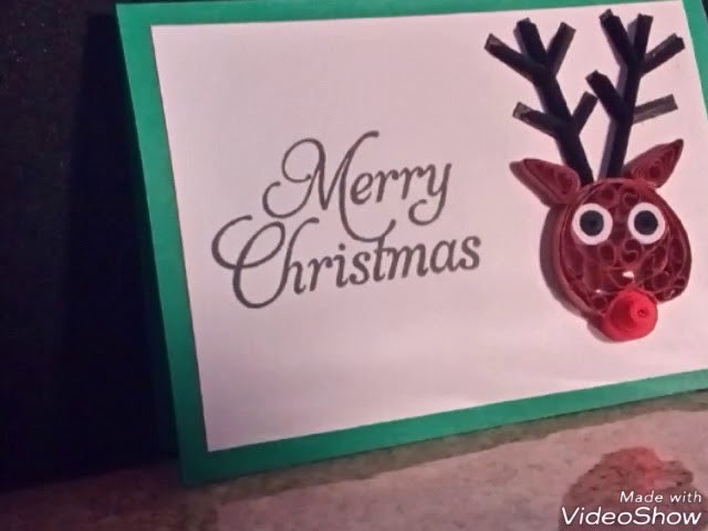 Quilled Christmas card ideas