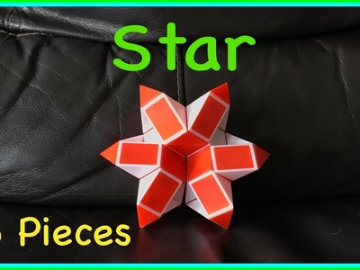 Rubik’s Twist 36 or Snake Puzzle 36 Tutorial: How To Make A Star or Flower Shape Step by Step