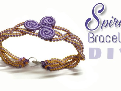 Spiral Macrame Bracelet DIY