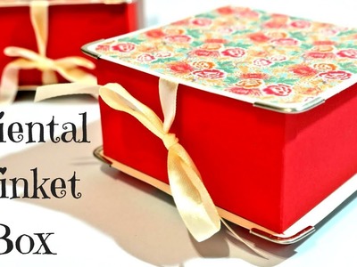Stunning!!! Oriental Trinket box | Video Tutorial
