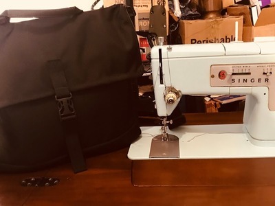 Thrift Store Sewing Challenge: Upcycling A Garment Bag