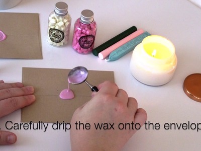 Wax Seals 101: Using sealing wax beads