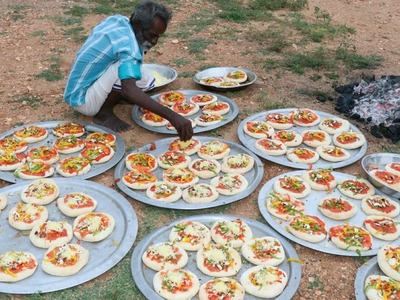 100 CHICKEN PIZZA for HOMELESS. ARUMUGAM