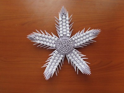 3D Origami Starfish Tutorial