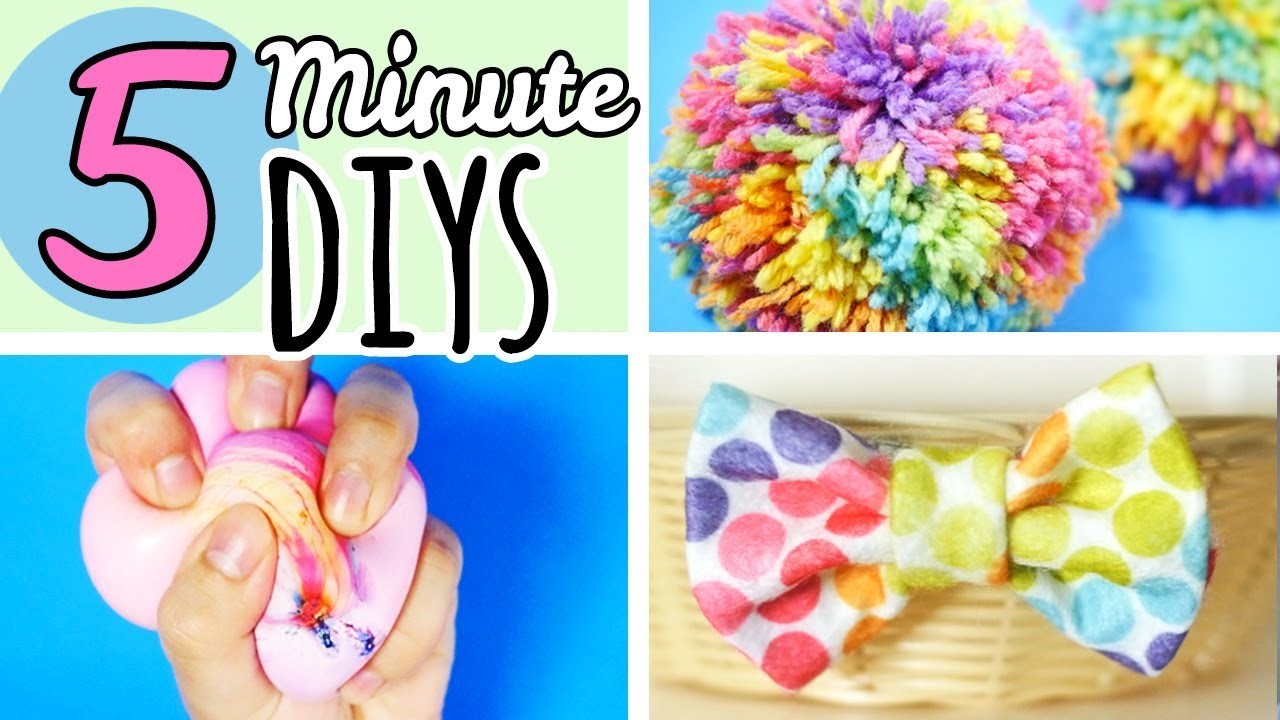Crafts, 5 Minute Crafts To Do When Youre Bored, Easy DIYS, 5 Minute