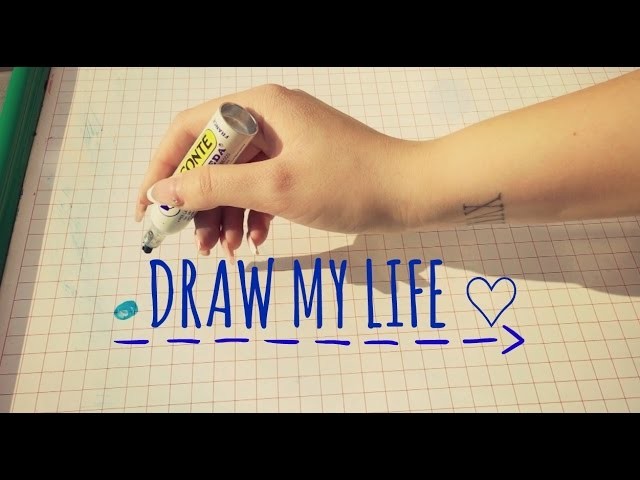 ♡ 75. DRAW MY LIFE - Disegno la mia vita ♡