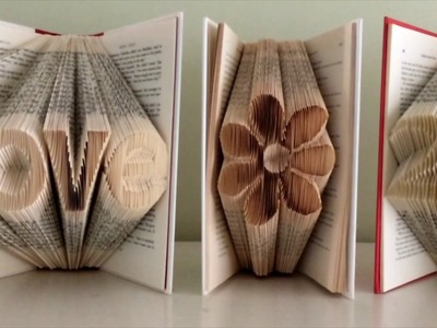 Amazing Sculptures Formed With Folded Book Pages by Luciana Frigerio
