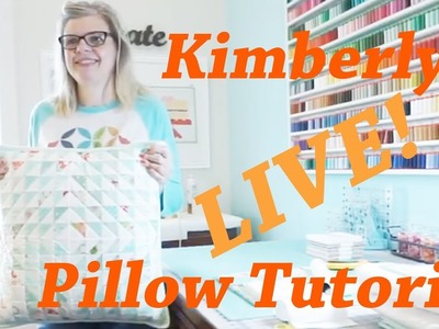 Behind the Seams: Kimberly's Home Studio and Pillow Tutorial | Fat Quarter Shop