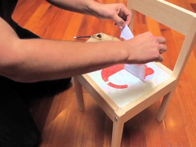Build and customize children's chairs and table from IKEA - long version