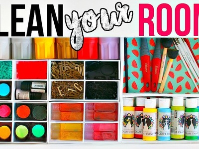 CLEAN YOUR ROOM!  | DRAWERS EDITION - 7 New DIY Organizations + Tips & Hacks
