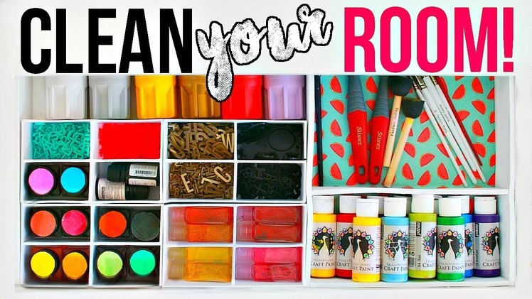 CLEAN YOUR ROOM!  | DRAWERS EDITION - 7 New DIY Organizations + Tips & Hacks