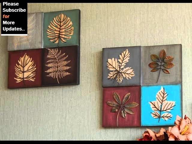 Collection Of Metal Wall Decor Leaves | Metal Tree,Leaf Wall Art Ideas