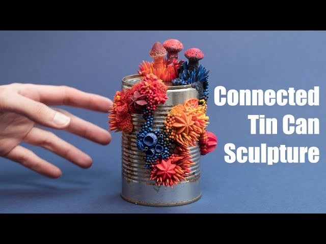 Connected, Sculpture on a Tin Can | Speed Sculpting