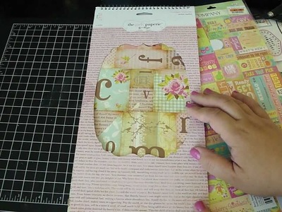 Create your own chipboard adhesive stickers