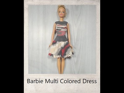 Crochet Barbie Picot Edged Dress - Tutorial