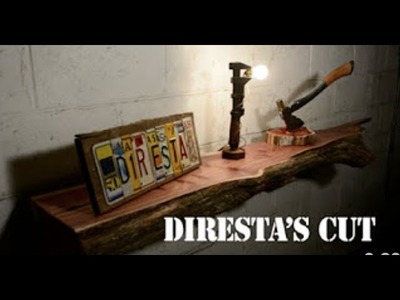 ✔ DiResta's Cut Cedar shelf