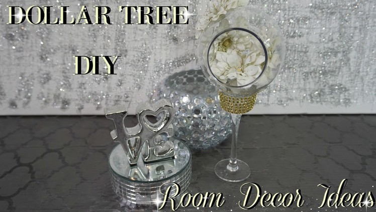 DIY HOME DECOR | DIY DOLLAR TREE GLAM ROOM DECOR IDEAS | PETALISBLESS