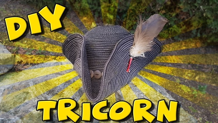 DIY - HOW TO MAKE A PIRATE HAT - TRICORN (FanboyCreations)
