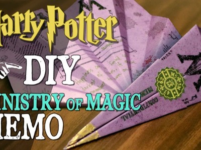 DIY Ministry of Magic Memo