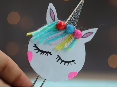DIY Unicorn Bookmark | Easy & Cute School Supplies