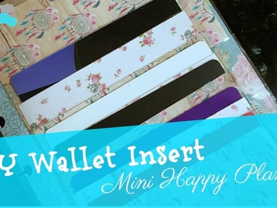 DIY Wallet Insert ~ Mini Happy Planner