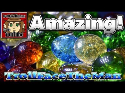Easy, Cracked Gems & Marbles. For Fantasy & Crafts. Amazing and Cheap!