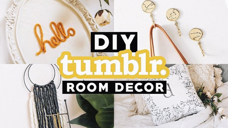 Easy DIY Tumblr Inspired Room Decor for SPRING 2018 - Minimal + Trendy. Lone Fox ????