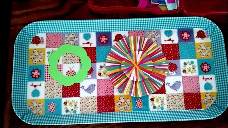 Flat Rosette Embellishments