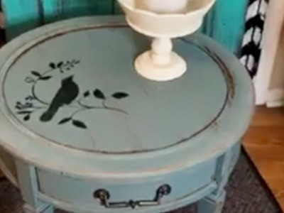 How Paint Can Totally Transform Your Thrift Store End Tables