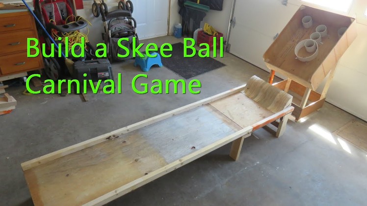 How to Build a Skee Ball Game