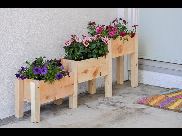 How to build a Tiered Cedar Planter Box