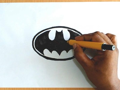 How to Draw the Batman Logo