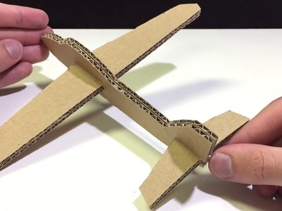 How to Make a Cardboard AirPlane that Flies
