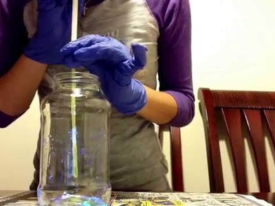 How to make a fairy glow jar