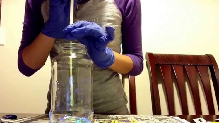 How to make a fairy glow jar