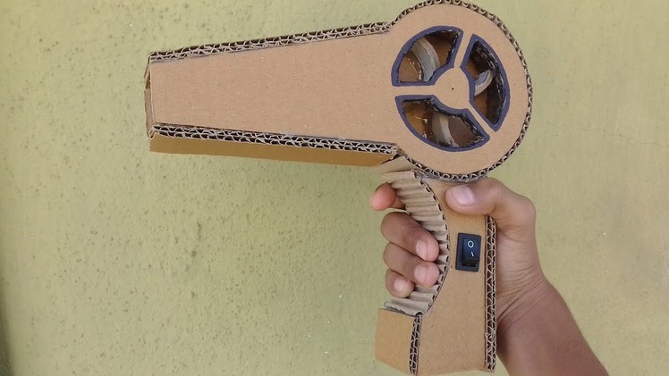 ????How to make a hair dryer out of cardboard | tech troops❌