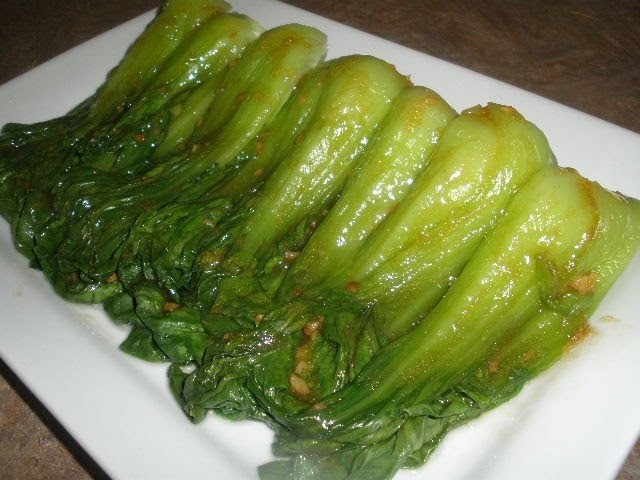 How to make Chinese Baby Bok Choy with Garlic and Oyster Sauce