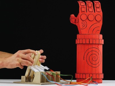 How to Make Hellboy Robotic Arm from Cardboard