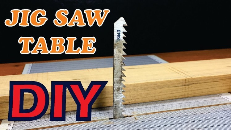 How to make Jig Saw table | DIY Jig Saw Table