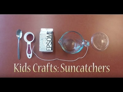 Kids Crafts: Suncatchers