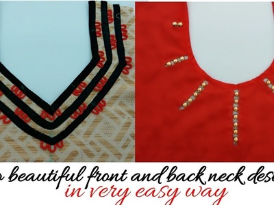 Kurti neck designs making in very easy way