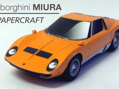 Lamborghini Miura PaperCraft