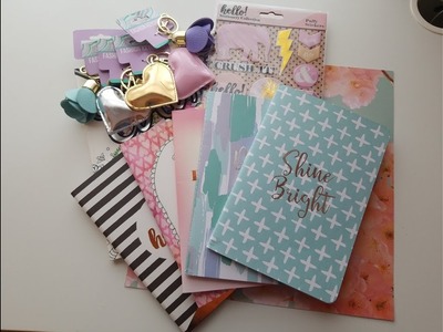 New Dollar Tree Haul. Notebooks and Planner items!