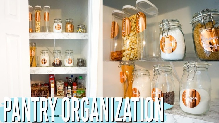 Organizing My Pantry!