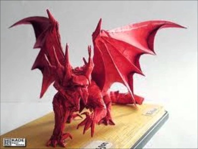 Origami Fiery Dragons (By: Kade Chan)