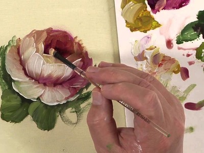 Painting Tapestry Flowers- Tapestry of Strokes Book Video 1